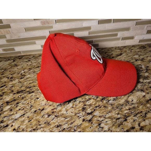 Washington Nationals Hat Cap Adjustable Strapback MLB Baseball Red - Picture 4 of 10